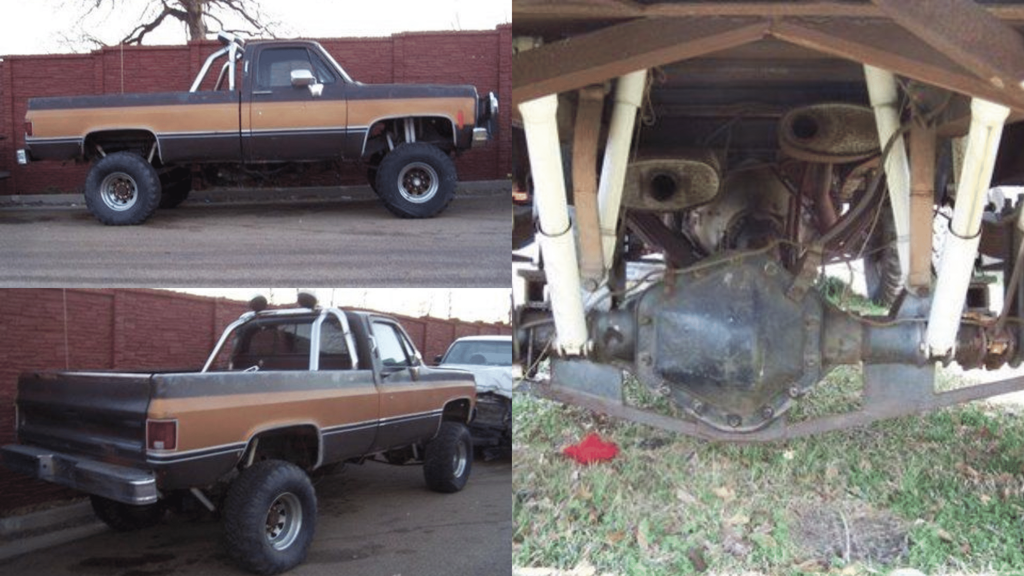 1989 GMC Sierra 3500 exterior and transmission