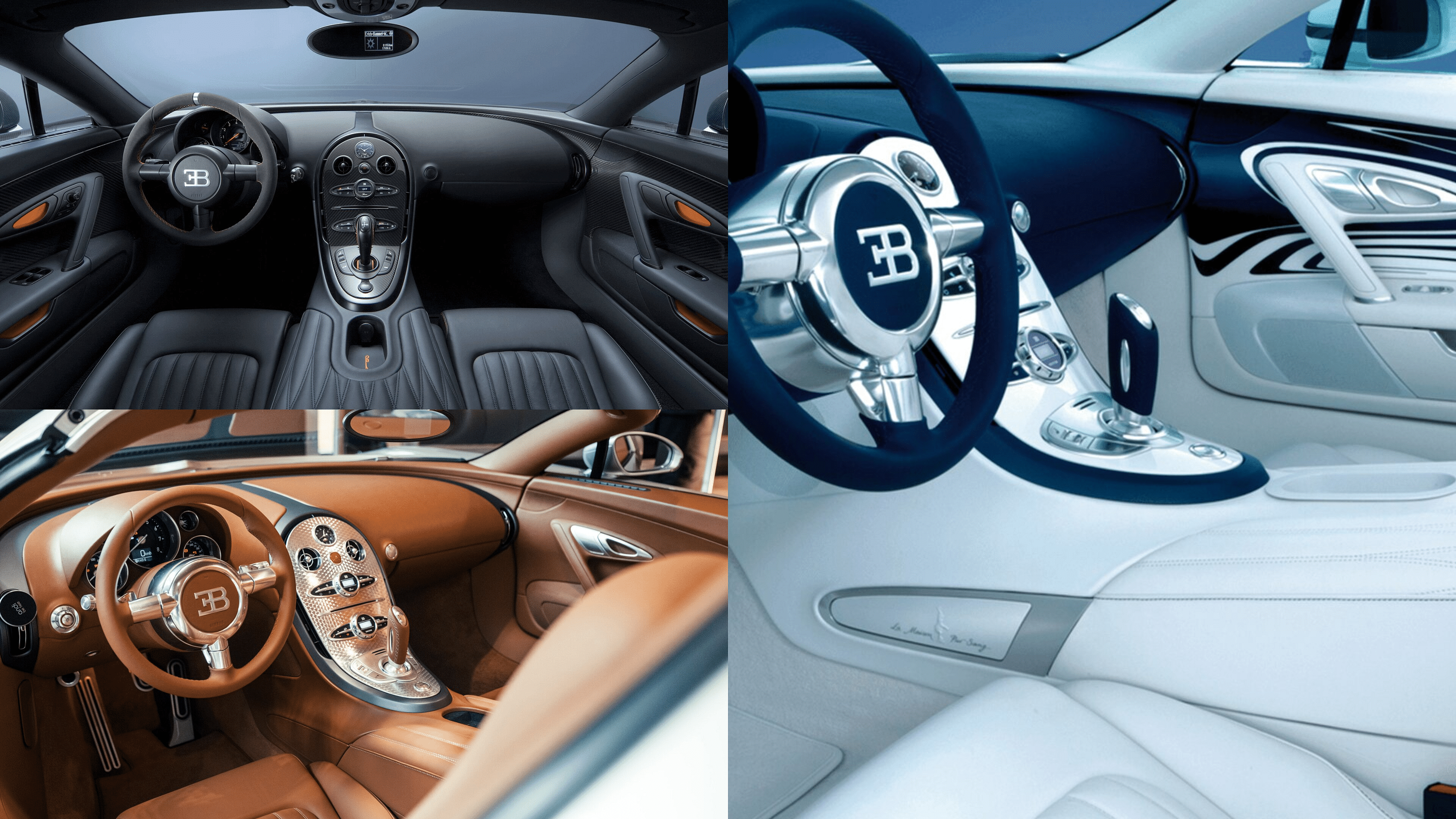 Bugatti Veyron interior