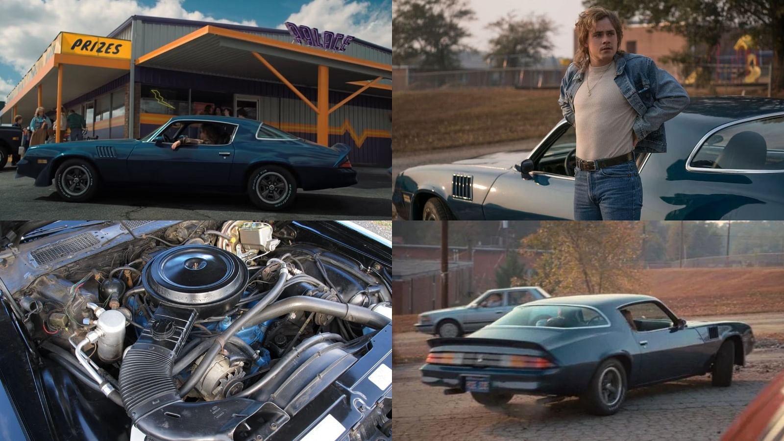 1979 Chevrolet Camaro Z-28 used by Billy Hargrove,  its engine