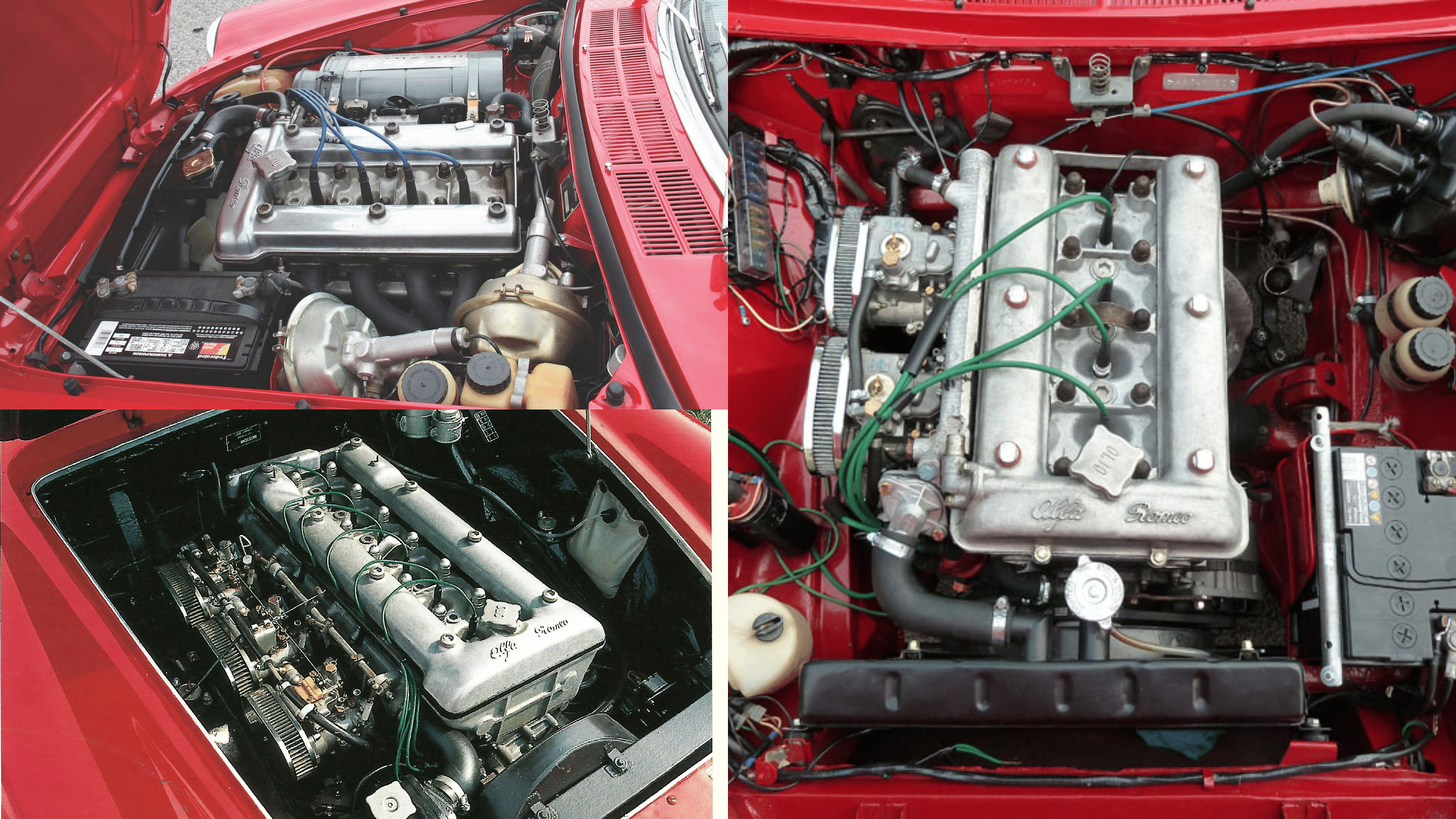 Alfa Romeo Spider engine - Twin-Cam engine