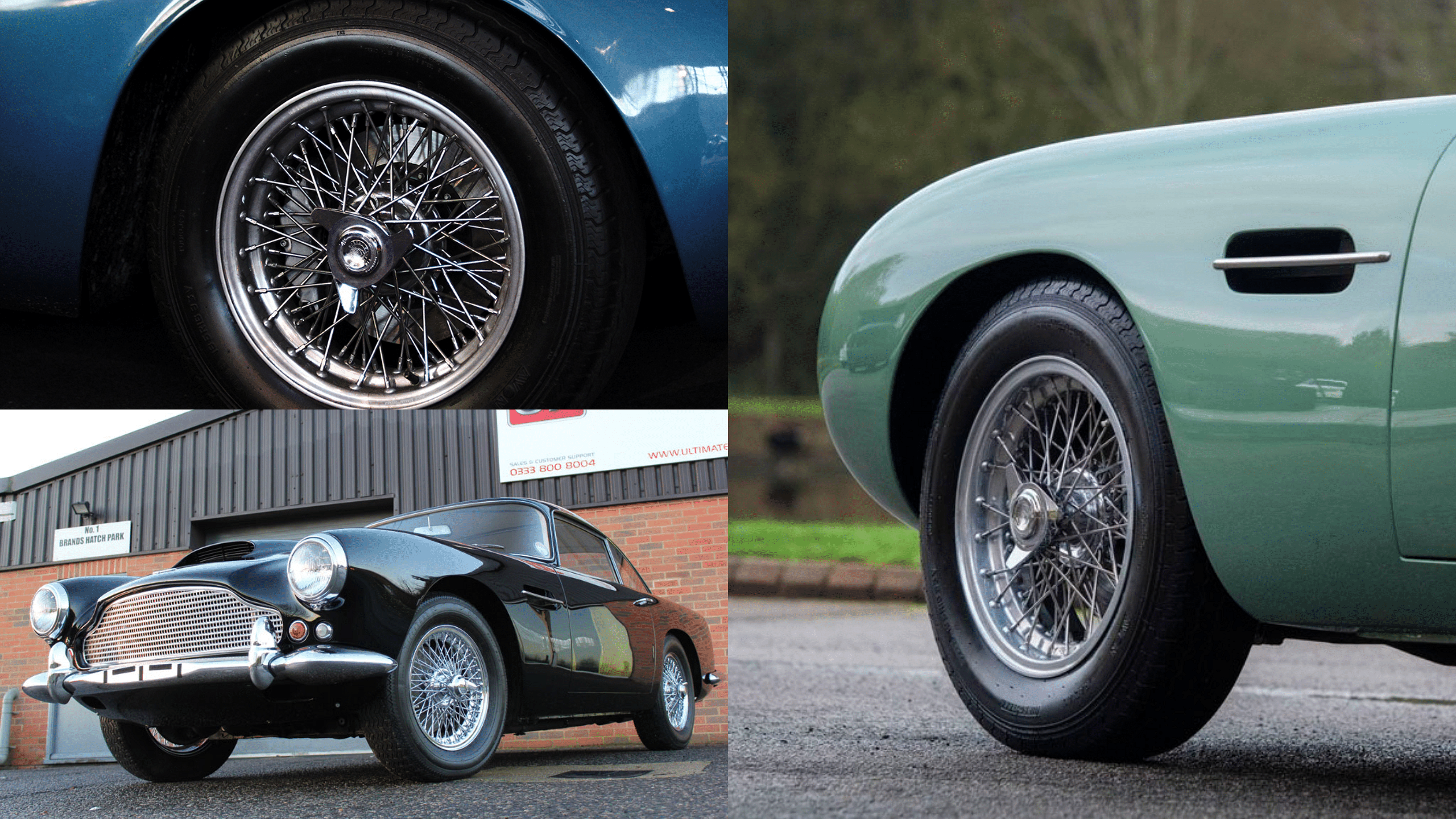 Aston Martin DB4 - wheels and tires