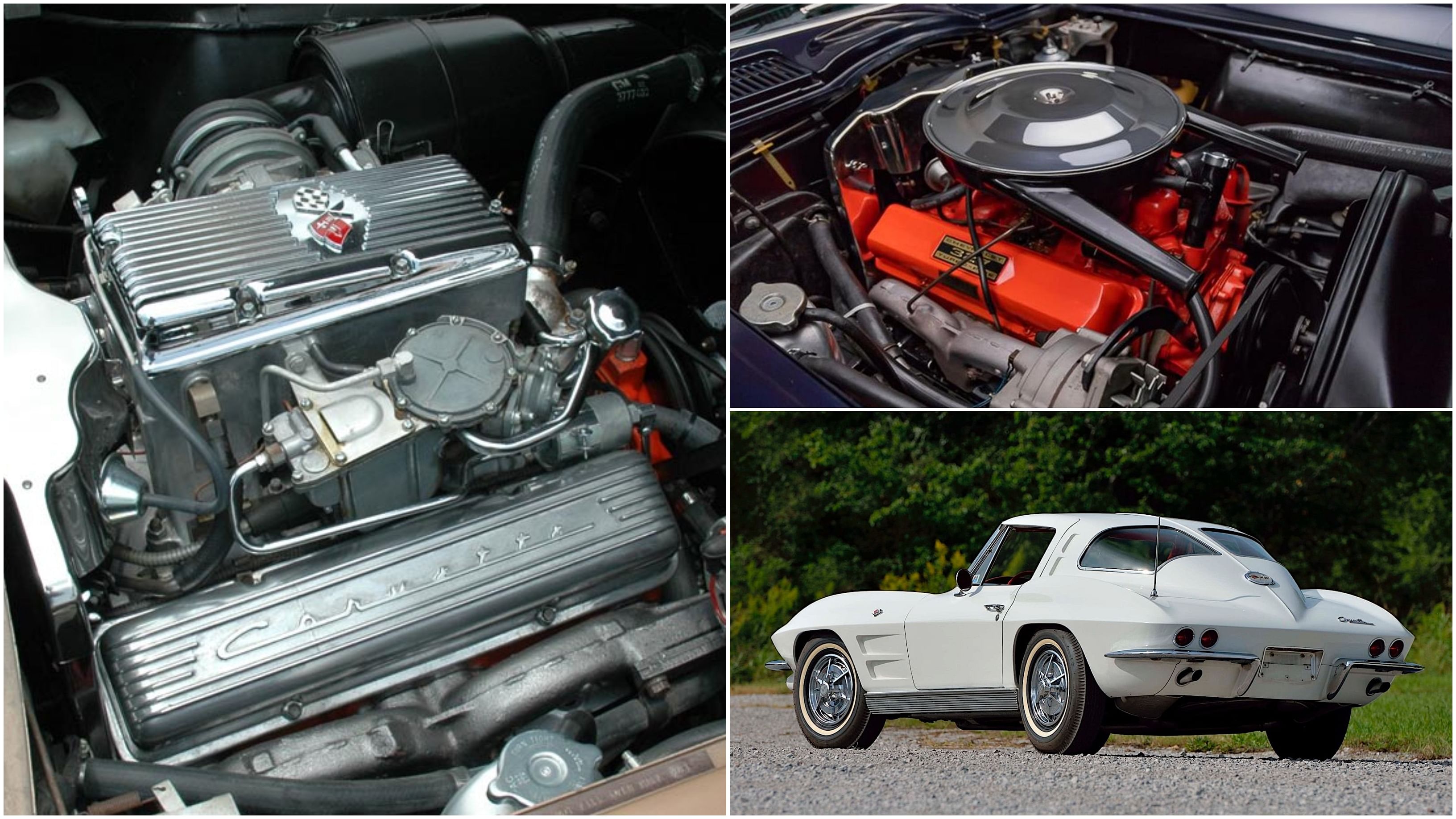 1963 Chevrolet Corvette Stingray engine