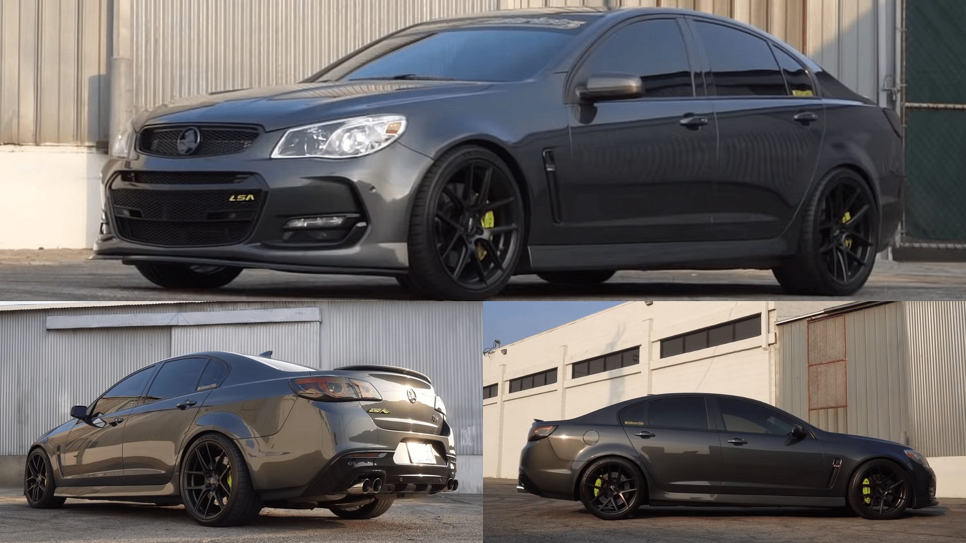 Chevy SS Body kits - front and side view