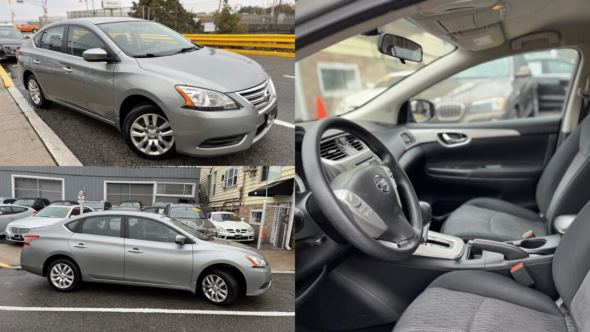 2013 Nissan Sentra - front and side view, interior