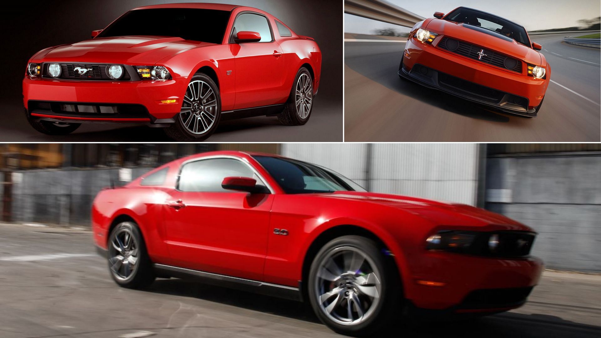 Red 2011 Ford Mustang GT