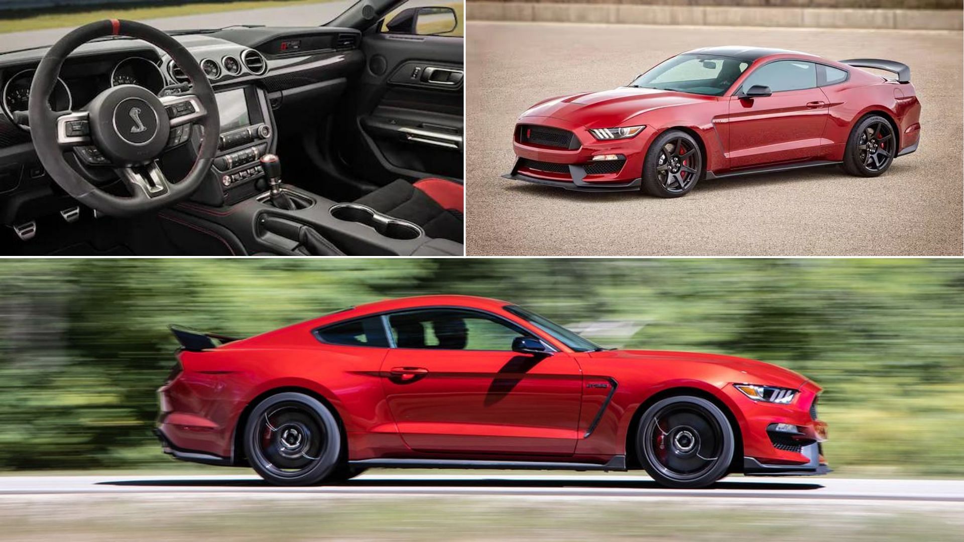 Red 2020 Ford Mustang GT350R