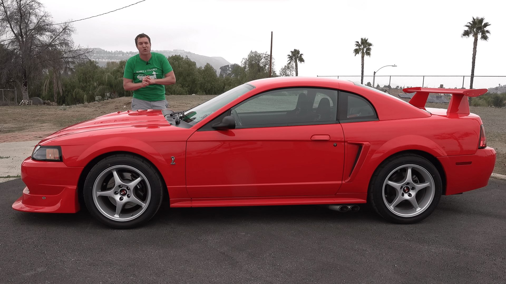 Red 2000 Ford SVT Mustang Cobra R Review