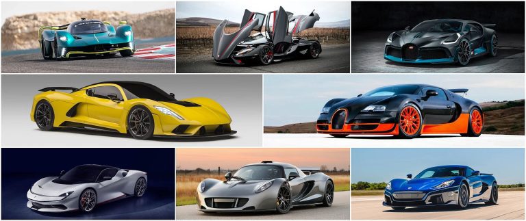 Top 20 Fastest Cars In The World